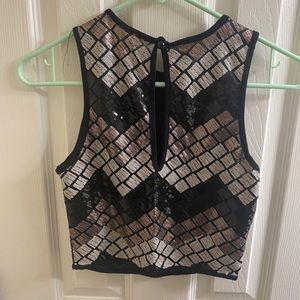 New Year’s Eve crop top!